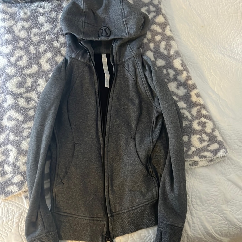 Lululemon full zip scuba sweatshirt